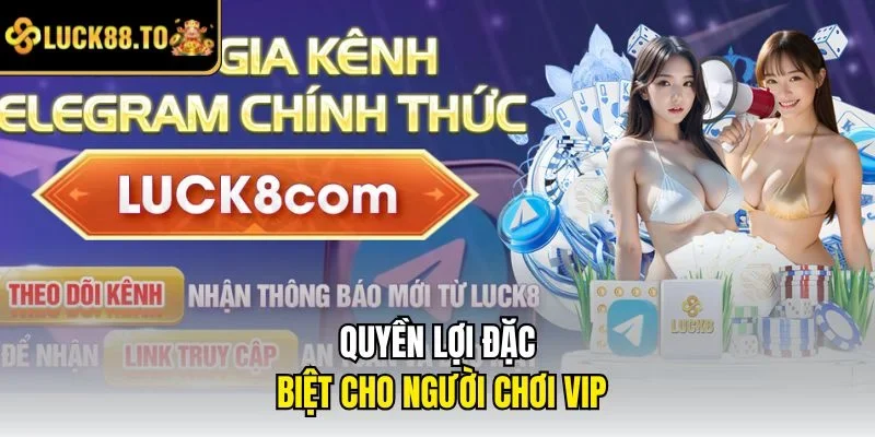 Quyền lợi đặc biệt cho người chơi VIP